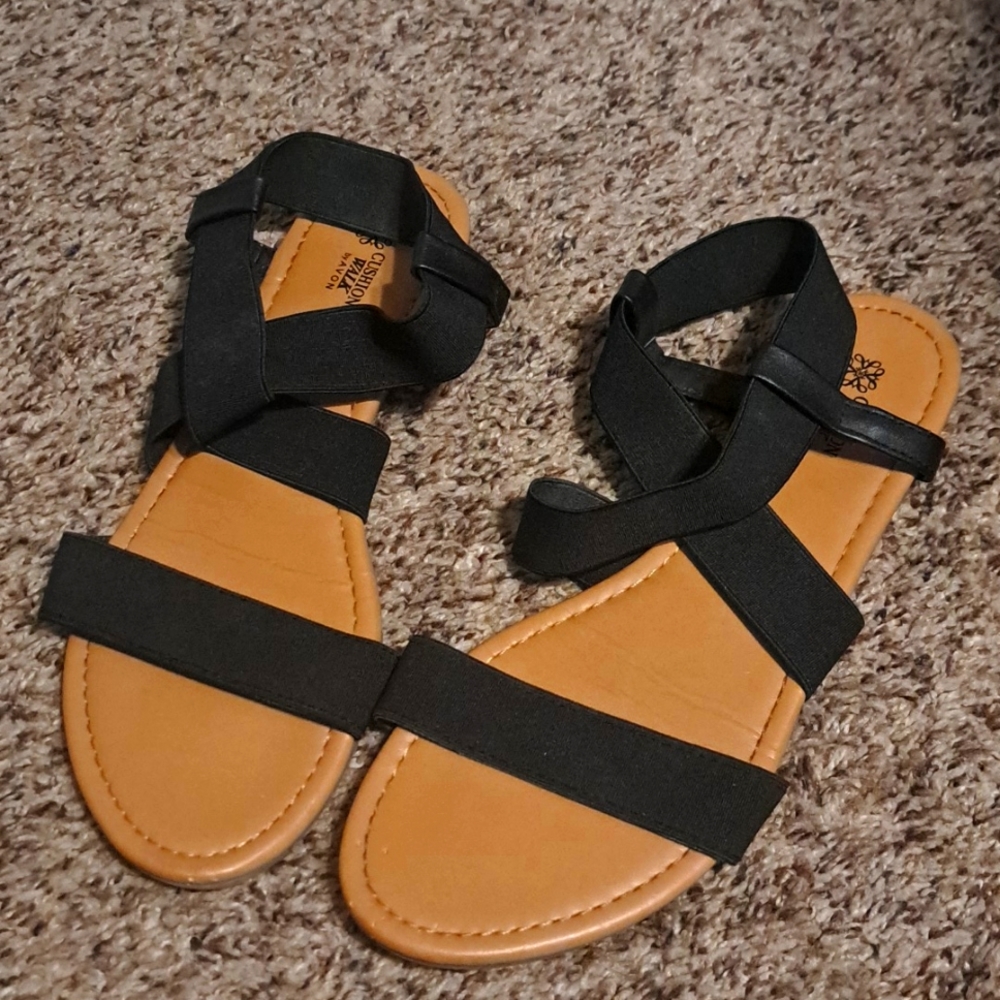 Black flats